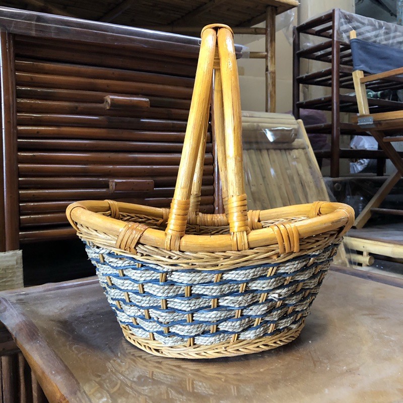竹編水果籃（造型水果籃） | 蝦皮購物