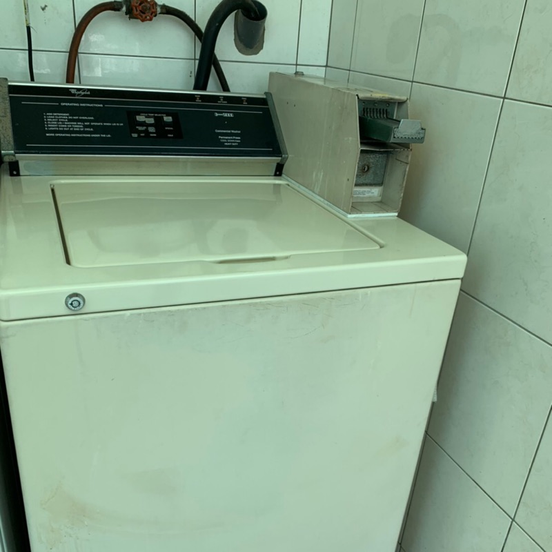 惠而浦 二手 商用 投幣式洗衣機 功能正常 租不如買 台中自取