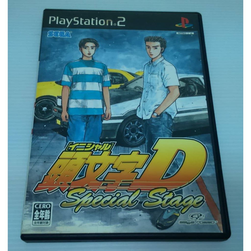 現貨 Ps2 頭文字d Special Stage 光碟無刮 蝦皮購物