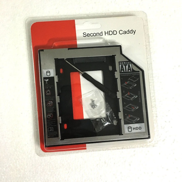 9.5/12.7mm筆電硬碟支架 光驅位硬碟托架 2.5寸機械SSD固態硬碟SATA3