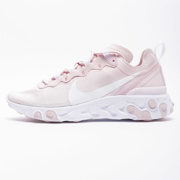 【小八】Nike React Element 55 W Pale Pink 淡粉 BQ2728-600