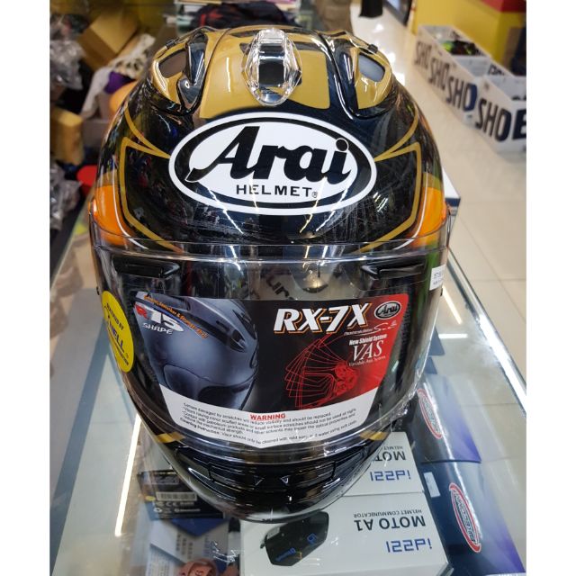 Arai Rx 7x 武士金色侍彩繪全罩 特價供應 蝦皮購物