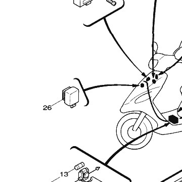 《零件坊》原廠繼電器 公司貨 YAMAHA RS 方向燈繼電器 方向斷續器總成