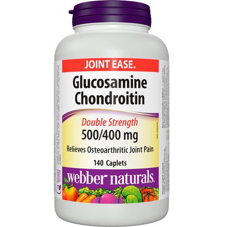 Webber Naturals 葡萄糖胺軟骨素(強效型)500/400毫克Glucosamine Chondroitin