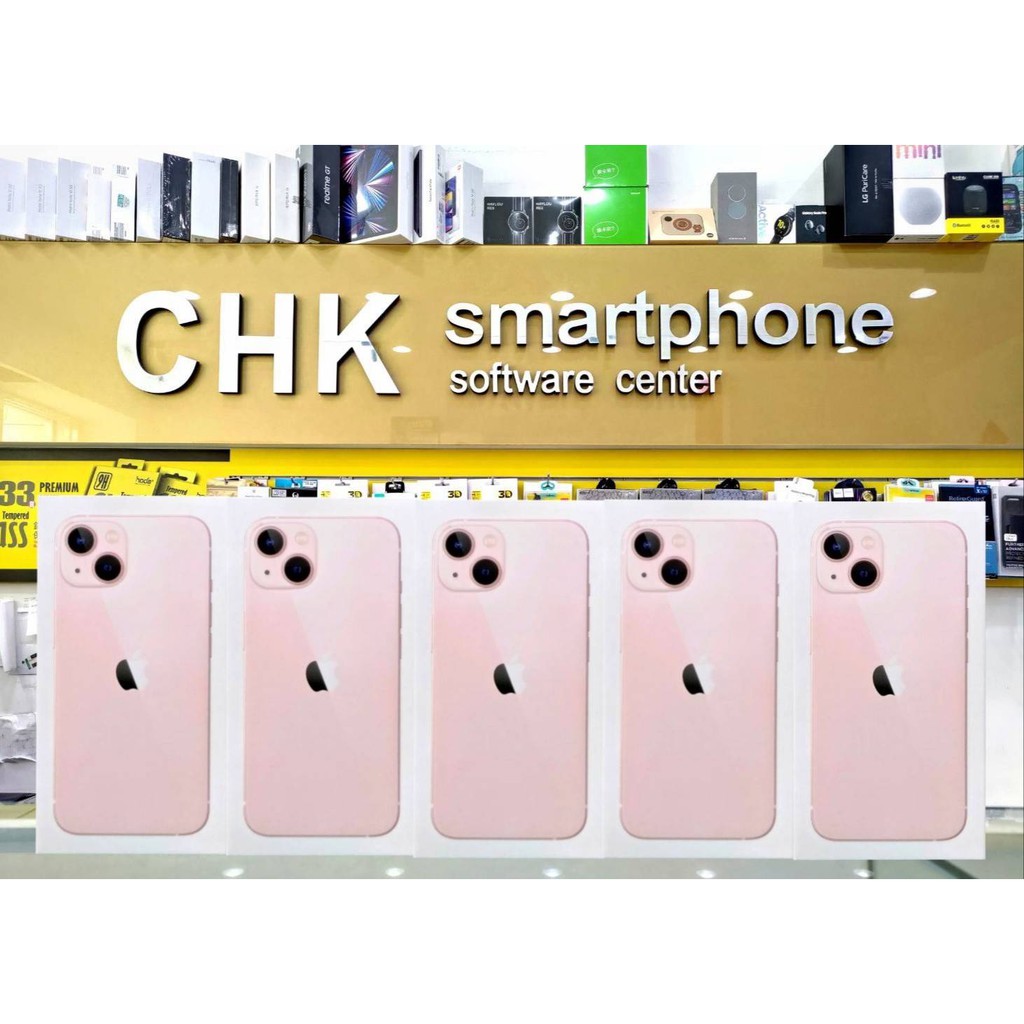 蝦皮獨家現貨 APPLE IPhone13 6.1吋 128G 粉色 更適合拍電影的手機 門市自取