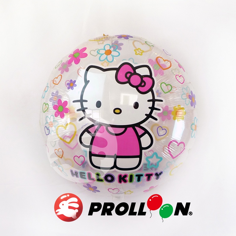 【大倫氣球】透明Hello Kitty (不充氣)  Foil Balloons 台灣氣球博物  Anagram