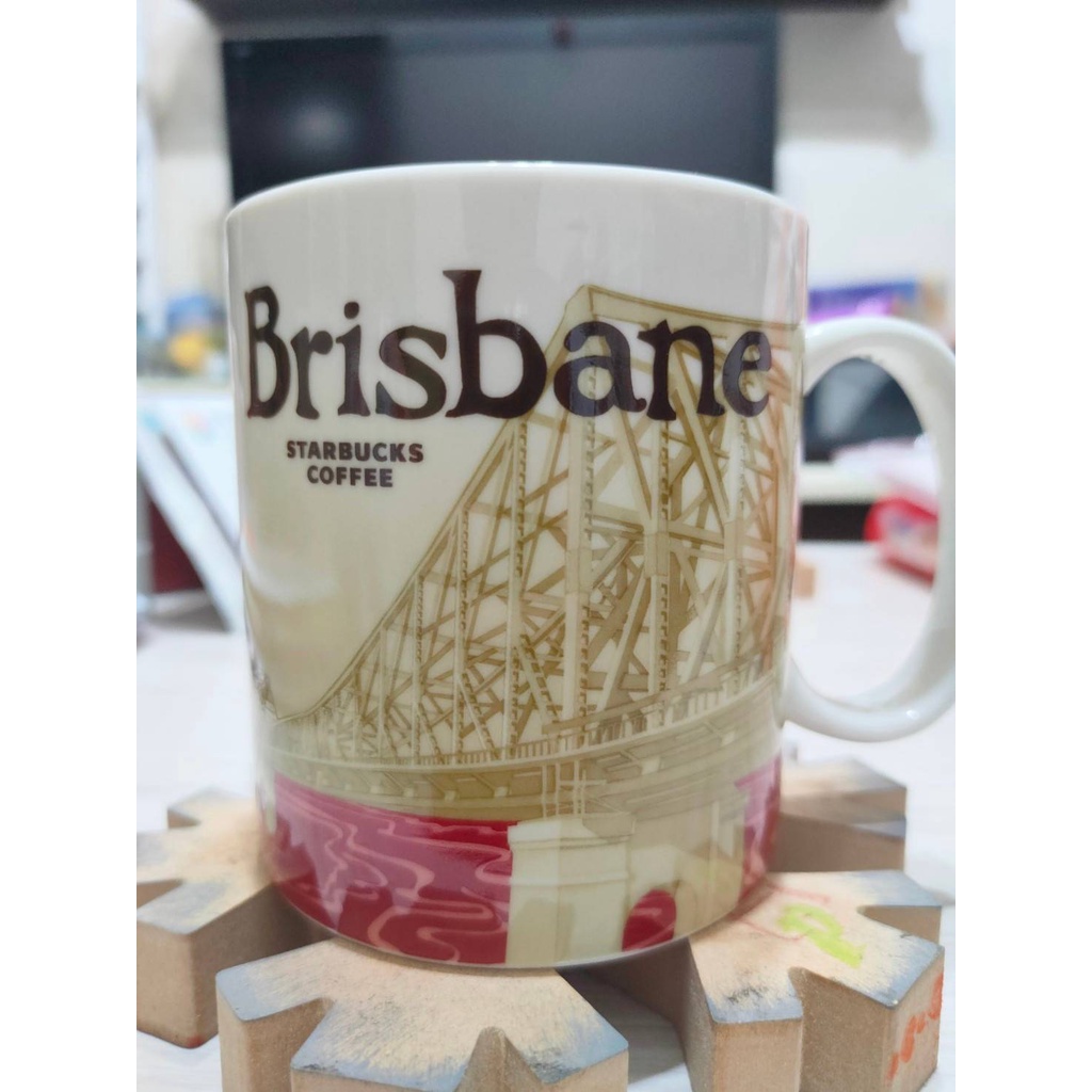 星巴克Starbucks 大洋洲 澳洲 布里斯本 Brisbane 城市杯 馬克杯 icon