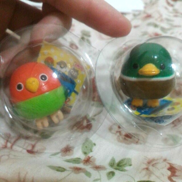 鳥鳥戰隊 杯緣子 amuse 小鳥戰隊 鸚鵡 綠頭鴨 日本帶回 現貨 玩具 可愛