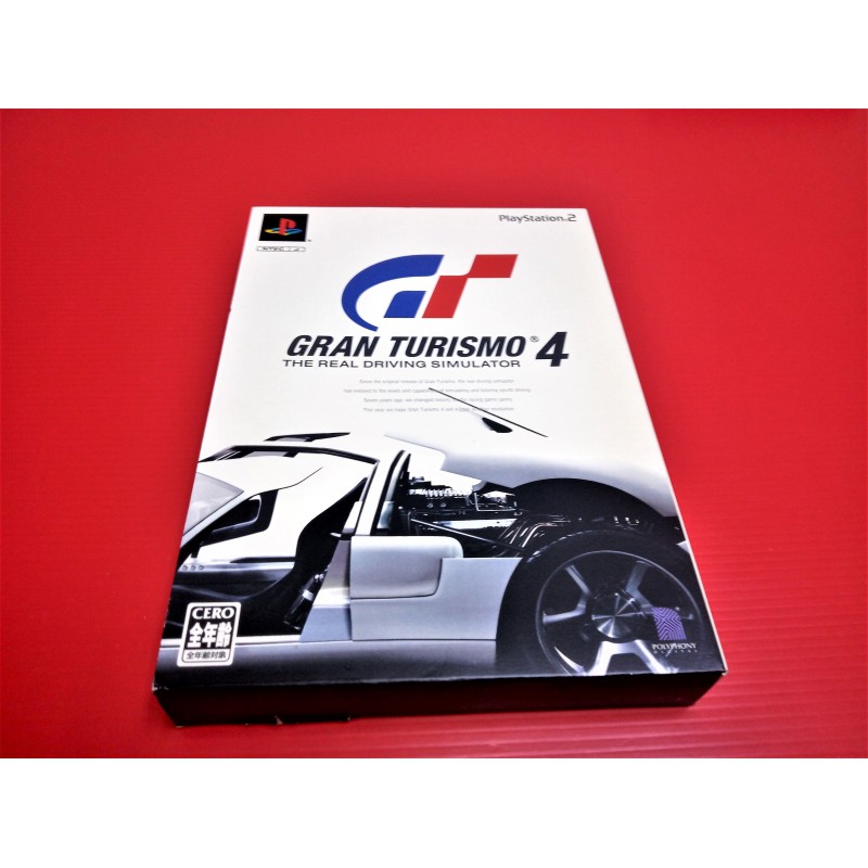 【大和魂電玩】 PS2 跑車浪漫旅GT 4 {日版}編號:L4-懷舊遊戲~PS二代主機適用