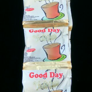 印尼 Good Day coffee 香草口味(Vanilla latte)三合一白咖啡/10小包/10X20g