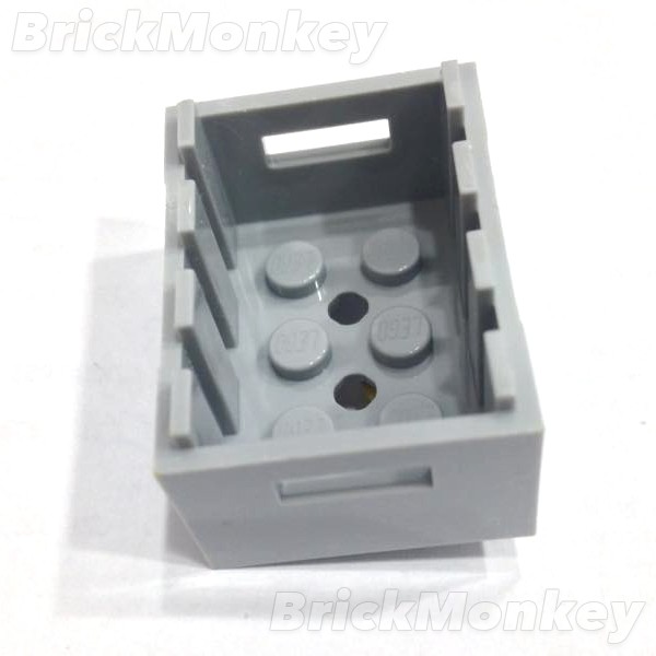 樂高 Lego 淺灰色 箱子 木箱 30150 積木 容器 收納 玩具 街景 Light Gray Container