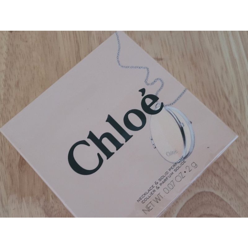 全新Chloe' 香水香膏項鍊(賠本出售）