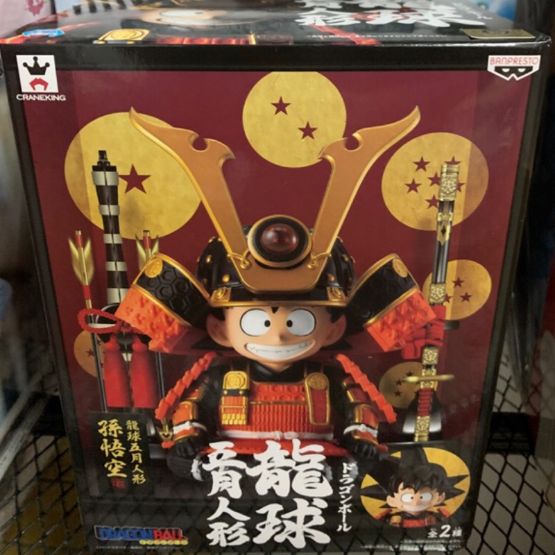 Banpresto 五月人形戰國盔甲七龍珠金證 蝦皮購物