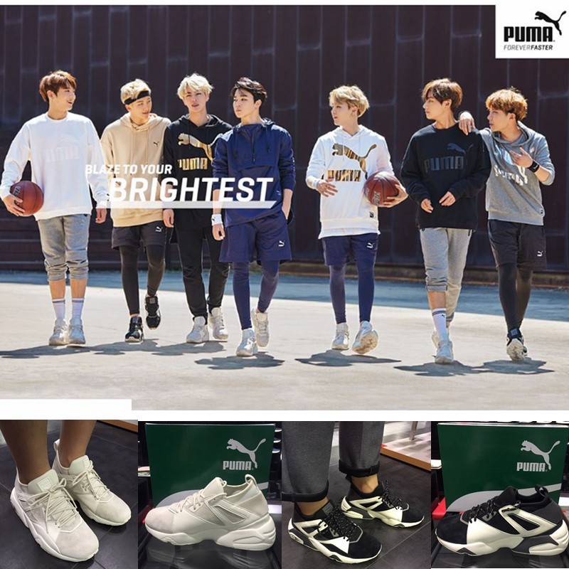 熱賣款】BTS 韓國防彈少年團PUMA B.O.G Sock Core KR 新款代言運動鞋慢跑鞋bog | 蝦皮購物