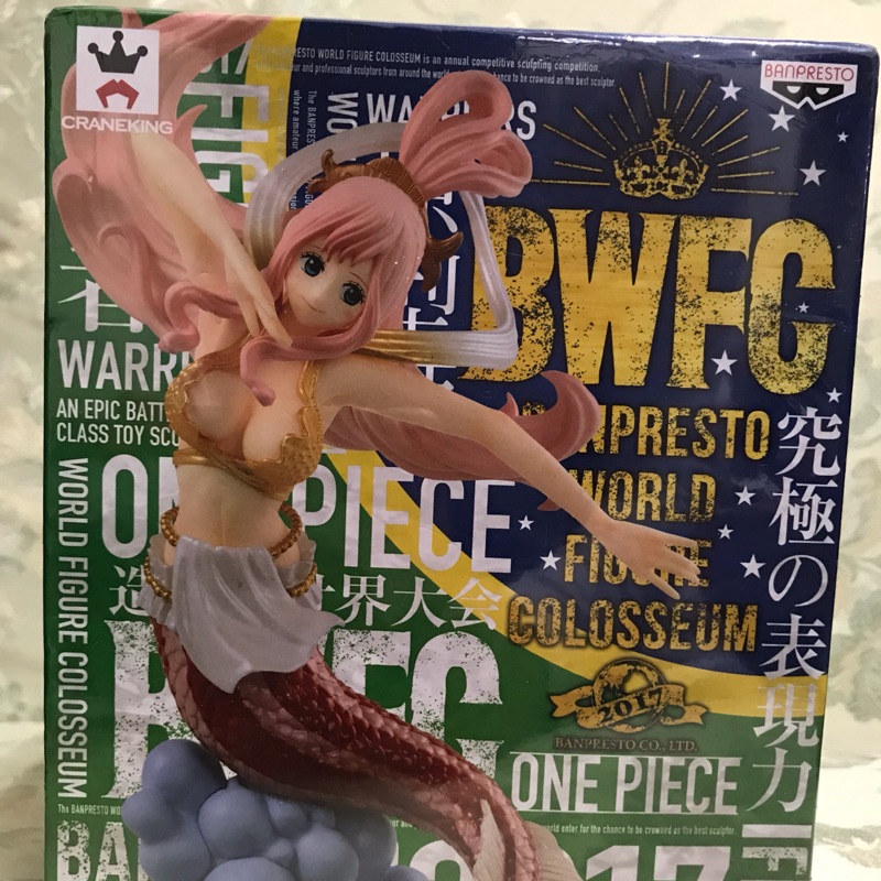 海賊王 航海王 造型王 頂上決戰 BWFC 2017 白星 公主 寬盒 包膜 日本 金證 景品 公仔