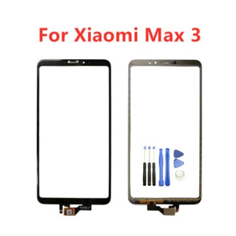 6.9 英寸觸摸屏適用於小米 Mi Max 3 觸摸屏面板 Max3 MiMAX 3 前玻璃鏡頭傳感器數字化儀手機備件