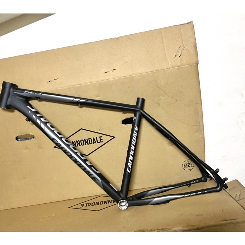 鑫揚百貨商城 「庫存」cannondale 黑色 SL3 登山車 車架 鋁合金 碟煞 26” 單車架 未安裝