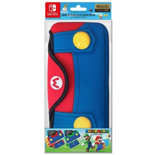 任天堂 SWITCH NS KEYS FACTORY 瑪利歐 快速收納包 主機包 軟布包 收納包 攜帶包 MARIO
