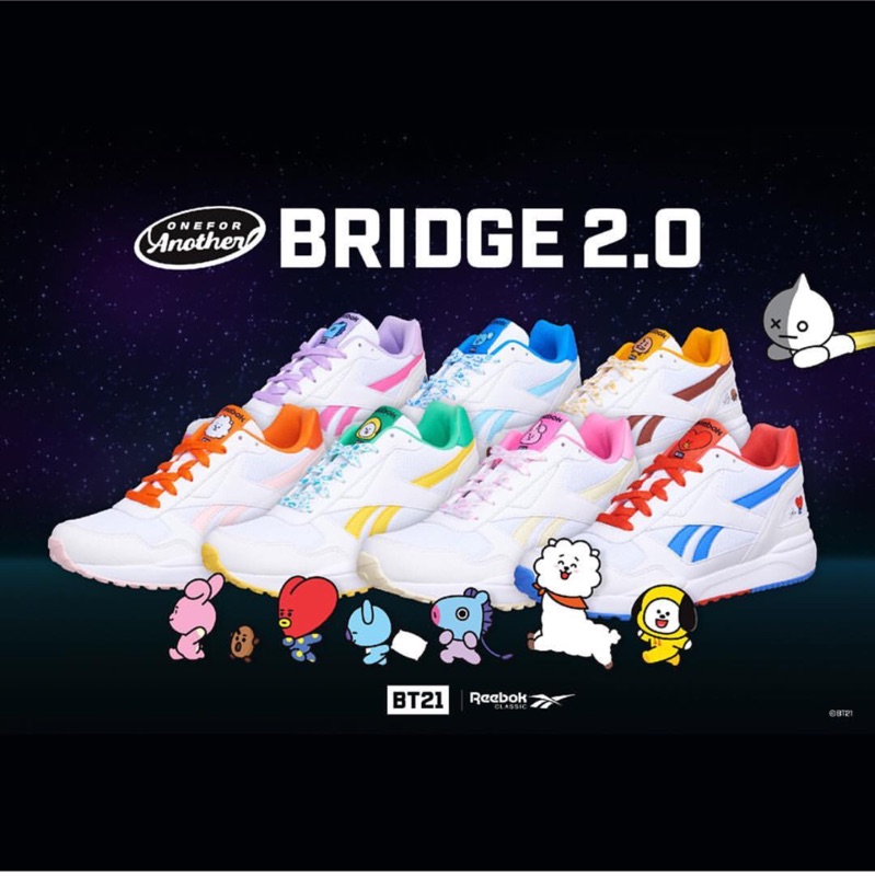 reebok and bt21