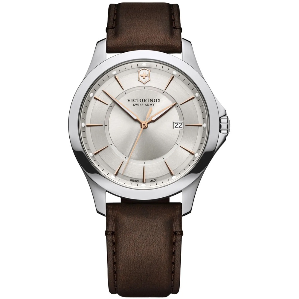 【聊聊甜甜價】VICTORINOX 瑞士維氏 Alliance 經典永恆皮革腕錶 (VISA-241907)