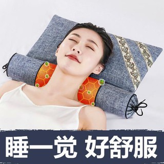 <東尚>枕頭 蕎麥枕頭 護頸枕 護頸枕 頸椎枕 保健枕 蕎麥護頸枕 牽引枕 枕頭 枕芯 頸椎保健枕頭