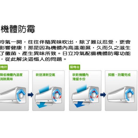 ***東洋數位家電***[中彰投雲免運+基本安裝] 日立變頻冷氣 RAS-50QK1 RAC-50QK1