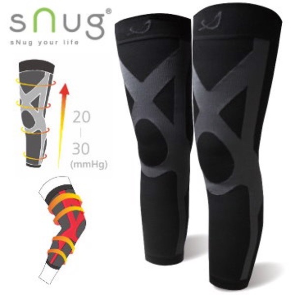 sNug｜運動壓力壓縮全腿套 登山 機能加壓腿套 馬拉松專用 小腿套 壓力襪 慢跑機能腿套 護膝 好傘王雨傘