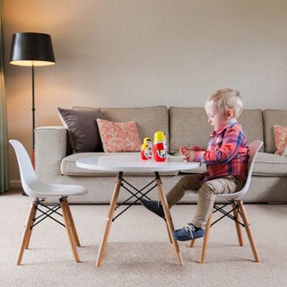 【舍&予家居】EMSC兒童北歐造型餐椅休閒椅 靠背椅 餐桌椅 餐椅 塑膠椅 北歐椅