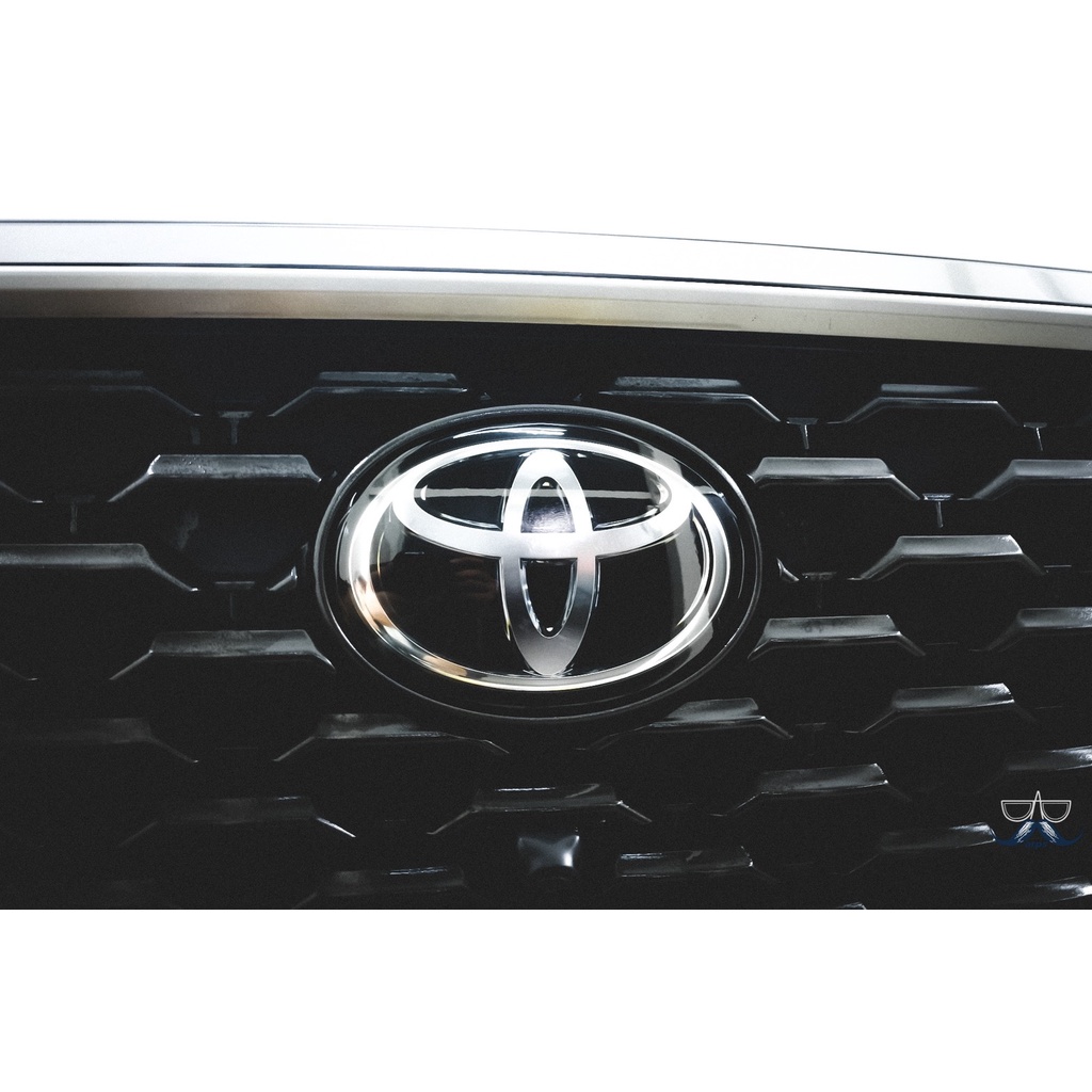 [老爸包膜店] Toyota 豐田 Corolla Cross CC前車標 ACC透明保護膜 犀牛皮 透明 防刮 防石頭