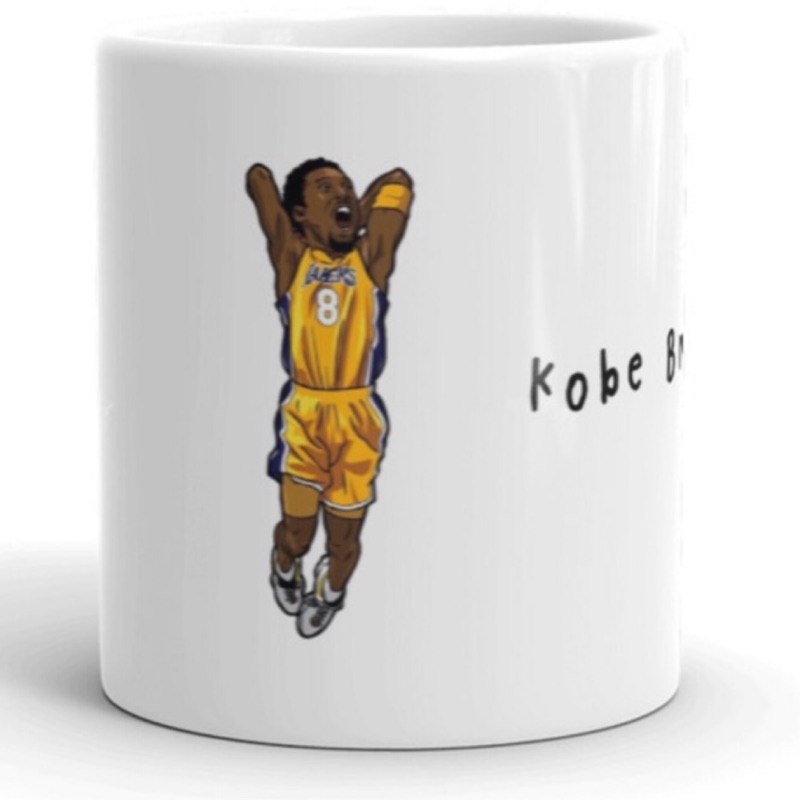 [NBA球星Q版系列]傳奇球星Kobe Bryant “Black Mamba”黑曼巴馬克杯 (345ml)
