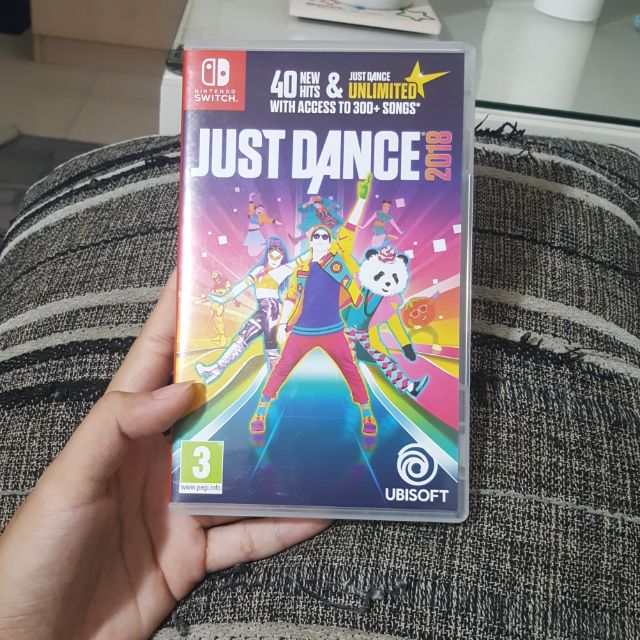 任天堂 switch JUST DANCE 2018 英文版