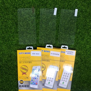 Xiaomi 紅米NOTE2 NOTE4 NOTE4X 鋼化玻璃保護貼CITY BOSS螢幕保護貼 9H 玻璃貼