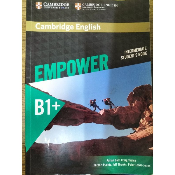 Cambridge English Empower 劍喬大學出版社 英文課本 B1+
