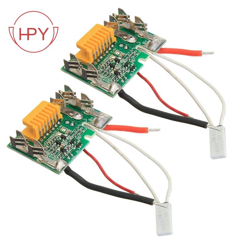 2pcs PCB 電路板零件 18V 電池芯片 PCB 板更換, 用於牧田 BL1830 BL1840 BL1850 L