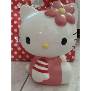 Hello Kitty側坐陶瓷存錢筒（特價不留出清）