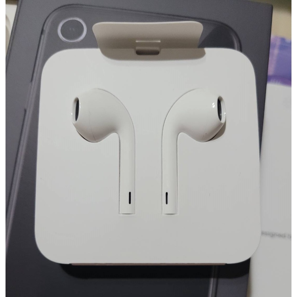 出清品-APPLE 原廠有線耳機( EarPods 具備 Lightning 連接器) 全新未用