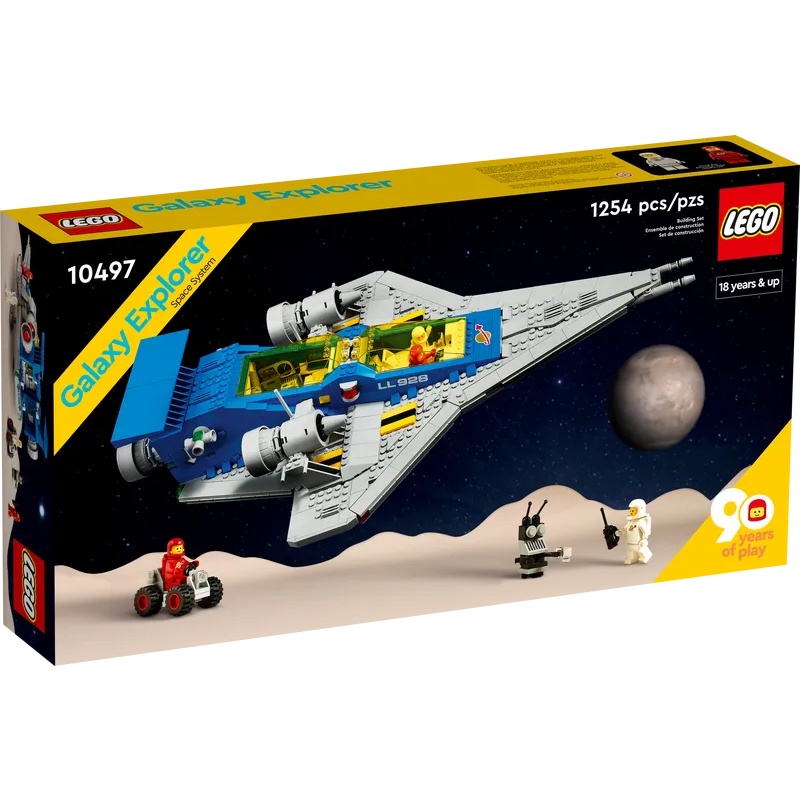 【樂GO】樂高 LEGO 10497 銀河探險家 九十周年紀念款 玩具 積木 收藏 禮物 樂高正版 全新未拆