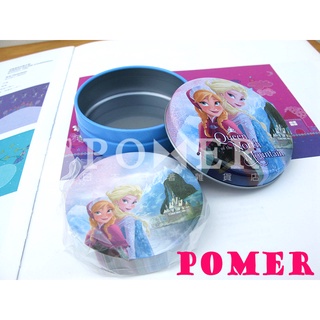☆POMER☆日本製 迪士尼 絕版正品 冰雪奇緣 公主 艾莎 安娜 便條紙 MEMO 留言 記事 小鐵盒 收納盒 飾品盒