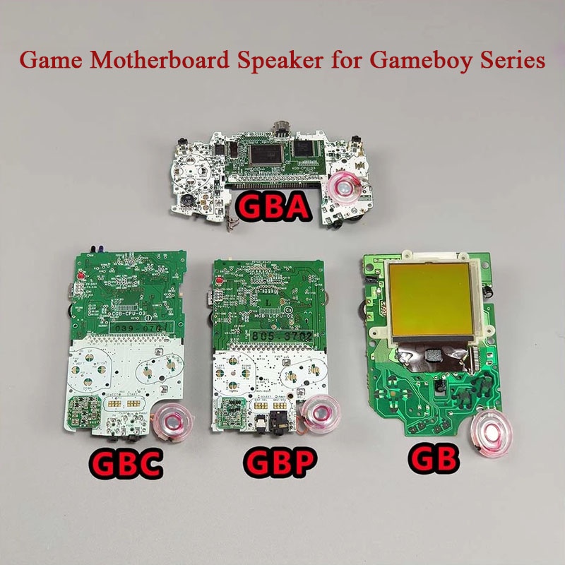 適用於 Gameboy 系列主板揚聲器的新型遊戲機主板揚聲器更換 GBA GBC GBP GB DMG 揚聲器