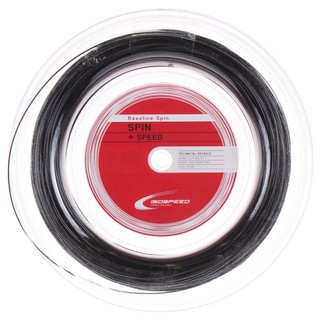 【曼森體育】ISOSPEED 網球線 Baseline 16/17 圓硬線 黑 200米一盤 奧地利製