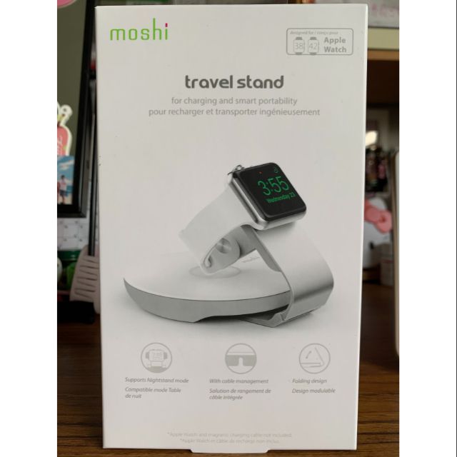 Moshi Apple Watch 充電板全新未拆含運台北可面交 蝦皮購物