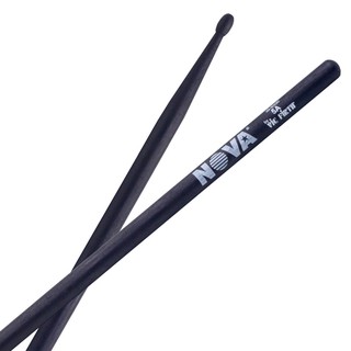 【好聲音樂器】ViC FiRTH 5A爵士鼓棒 NOVA N5AB 美製 黑色 爵士鼓棒