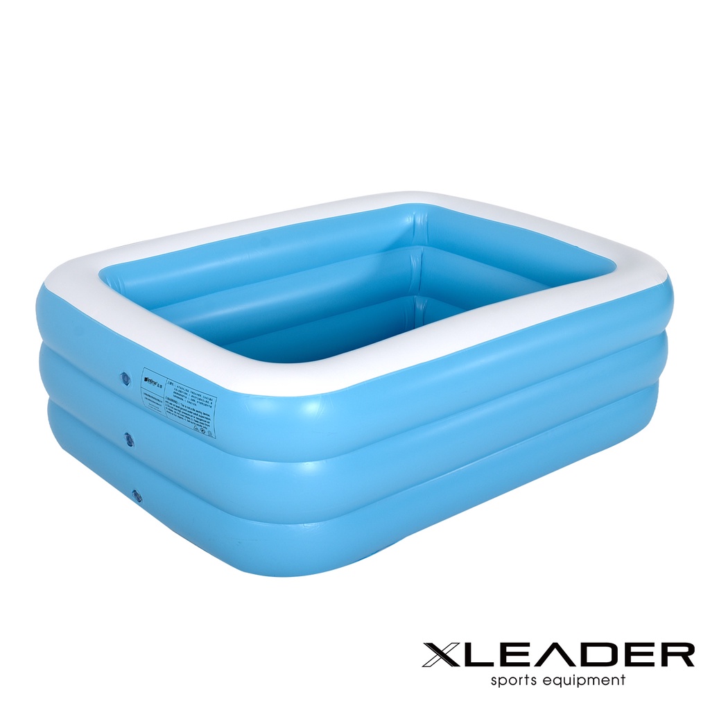 【Leader X】三層加厚充氣游泳池 1.5米 加大加厚款 | 家庭戲水池 可摺疊戲水池 游泳(台灣24h出貨)