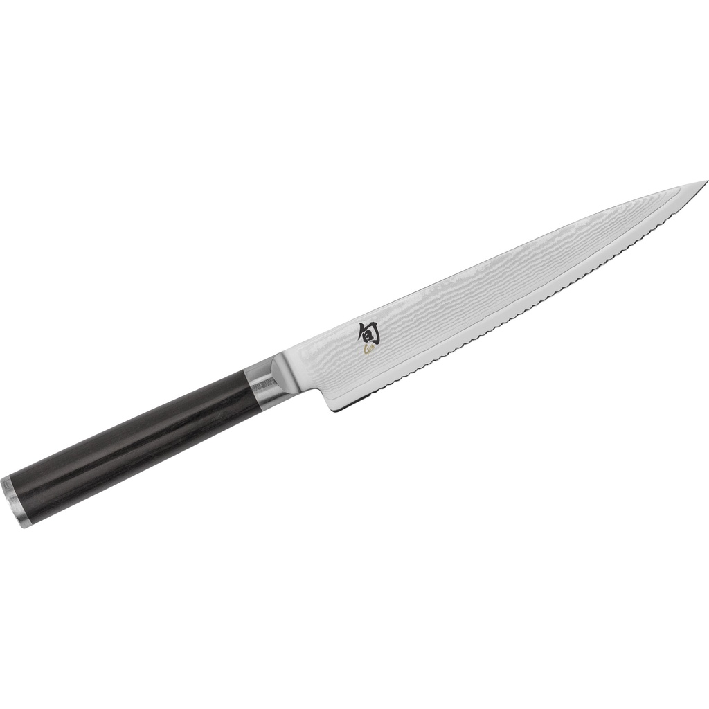【永利刀具】- 旬 SHUN 15cm 麵包刀 DM-0722