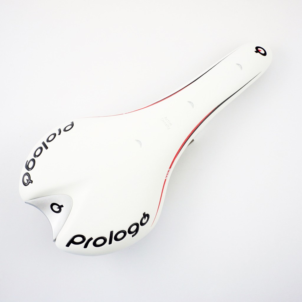 PROLOGO專業自行車公路車白色坐墊座墊 Nago EVO Pro Ti Solid Bicycle Saddle