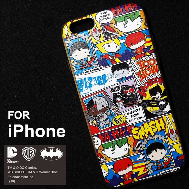 DC正義聯盟 IPHONE 6 6S TPU手機殼 保護殼 軟殼  英雄集合 蝙蝠俠 超人 神力女超人