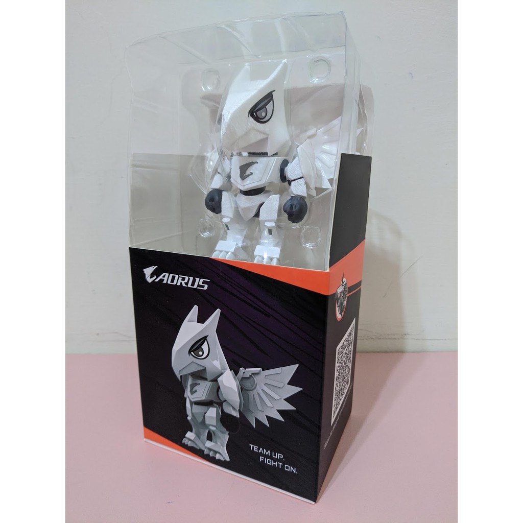 技嘉 GIGABYTE AORUS Chibi Figurine 機器人 模型 公仔