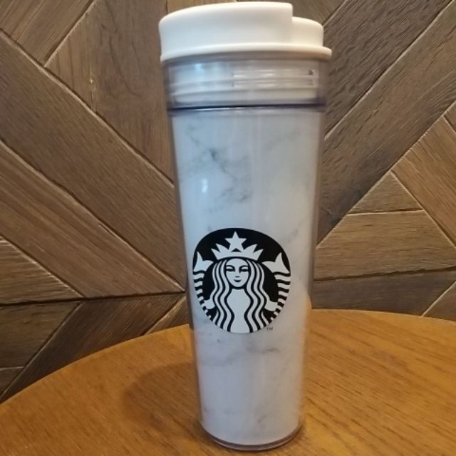 現貨 韓國星巴克starbucks大理石隨身冷水杯473ml˙