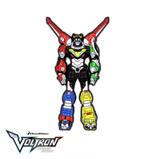 美國 HAN CHOLO x VOLTRON 聖戰士 五獅合體 別針