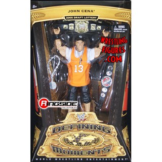 ☆阿Su倉庫☆WWE摔角 John Cena Defining Moments Figure CENA豪華版限定款人偶